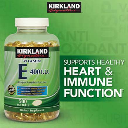 Description: Description: Description: Description: Description: Kirkland Signature Vitamin E 400 IU, 500 Softgels