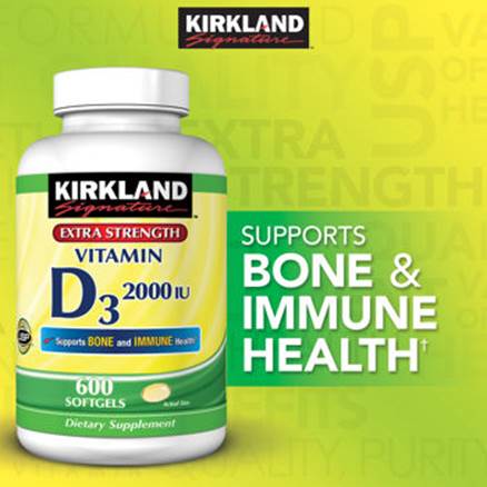 Description: Description: Description: Description: Description: Kirkland Signature Vitamin D3 2000 IU, 600 Softgels
